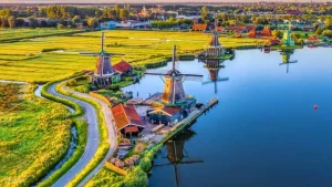 Zaanse Schans, a traditional Dutch village
